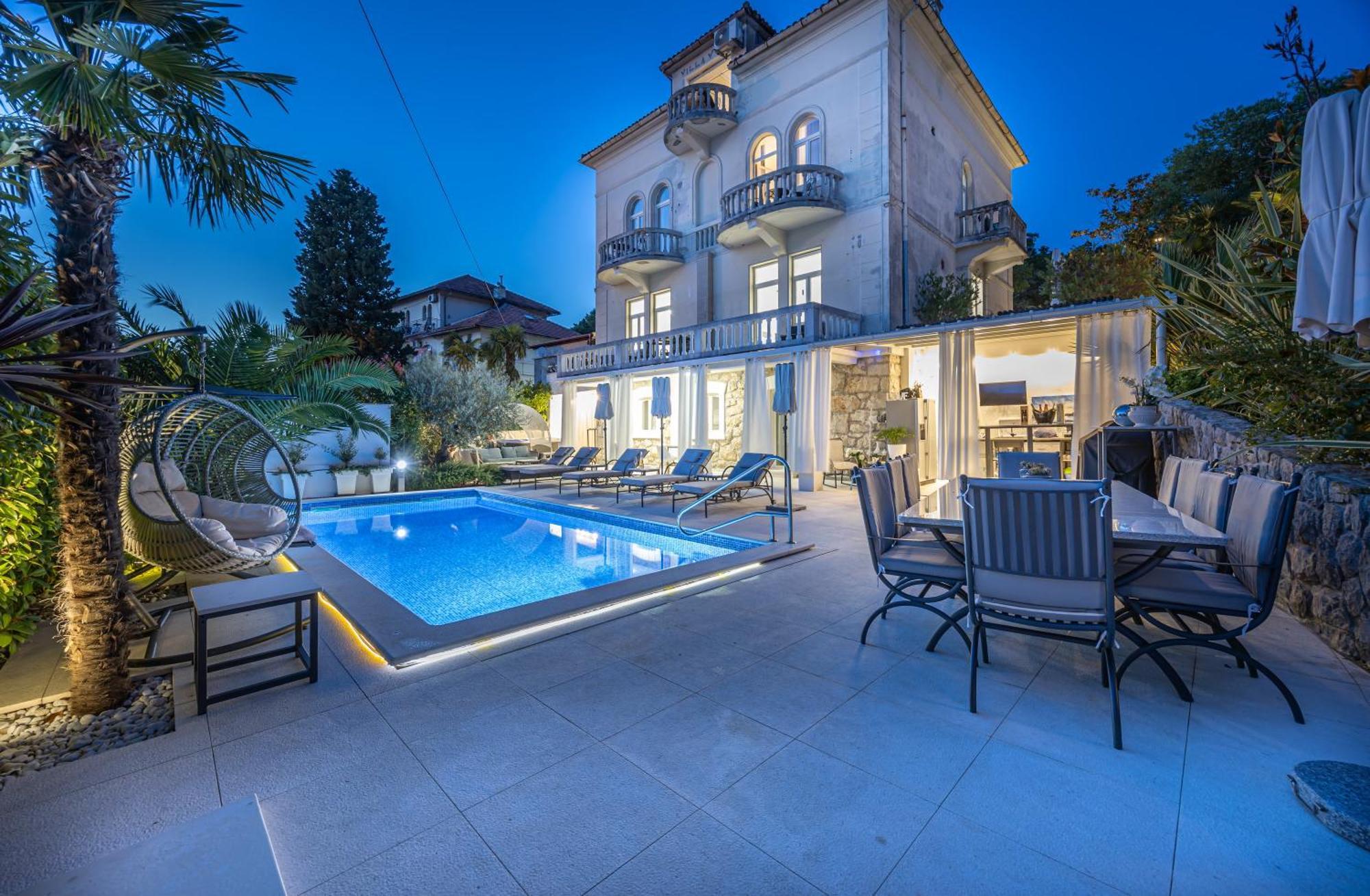 Villa Vita Luxury Apartments Crikvenica Kültér fotó